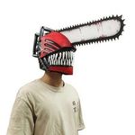 New Chainsaw Man Pochita Halloween Cosplay Mask Soft Latex Helmet 3D Masks Props