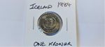 @@@ A SUPERB BANK OF ICELAND ONE KRONUR 1984 @@@