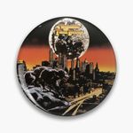 Thin Lizzy Nightlife 1970's Rock Music Handmade 32mm Pin Button Badge