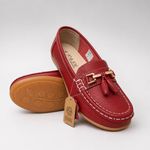 Jo & Joe Womens Leather Moccasin Tassel Loafers Casual Comfort Shoes 4-8