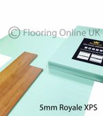 XPS Underlay- Laminate or Wood Flooring - 5mm - Like Fibreboard - Insulation