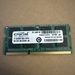 Crucial CT102464BF160B 8GB SO-DIMM PC3-12800 (DDR3-1600) Memory