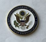 House Of Rep. Congressman Brian Babin 36th District Texas Challenge Coin