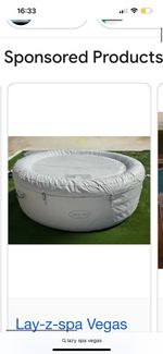 lazy spa vagas hot tub  with heat proof cover 