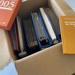 NEW: German Stamps 12kg - Wonder Box Full of Stamps in Albums