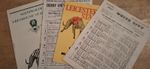 Vintage White City, Nottingham, Derby & Leicester Greyhound Stadia Programmes