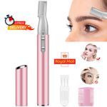 Electric Eyebrow Trimmer Razor Shaver Facial Hair Remover Eyebrow Ladies Women