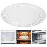 2 Pcs Standard Microwave Glass Plate Replacement Oven Parts Turntable