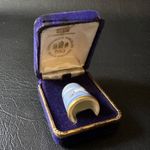 VINTAGE BOXED B&G SEAGULL BING & GRONDAHL COPENHAGEN THIMBLE MADE IN DENMARK