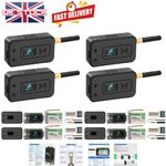 Meshtastic ESP32 LoRa V4 Kit 868MHz, L76 GNSS, 3000mAh, Black Protective Case UK