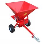 Tow Behind Fertiliser Seed Spreader 350lb 190L (Salt Grit Sand Cover & Mesh)