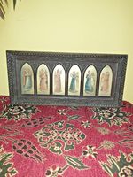 VINTAGE FLORENTINE STYLE DECORATIVE PANEL PICTURE