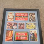 Authentic Only Fools And Horses Flat Carpet Framed With COA  BLUE MOUNT