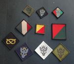 British Army - Mercian Regiment - 11 Different Sew on Patches