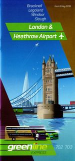 Reading Buses Route 702/703 Bus Timetable Leaflet - dated 8th May 2018