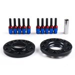 2Pcs M12x1.5 5x120mm Hubcentric Wheel Spacers  Tapered Bolts For BMW E36/E82/E88