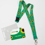 Official Hidden Disabilities Sunflower Lanyard , Autism ID Card & Wallet
