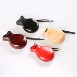2Pcs Spanish Castanets Traditional Wood Flamenco Dance Castanets Hand Castanets