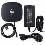 HP Docking Station G5 USB HDMI DP Dock Triple Display 120W PSU EliteBook ProBook