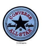 Converse All Star Logo Embroidered Iron On /Sew On Patch Batch Jeans Shirt N-345