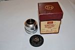 TAYLOR-HOBSON ENTAL 50 MM F/3.5 ENLARGING LENS. WITH FRONT CAP AND BOX.