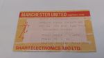 TICKET STUB - MANCHESTER UNITED V NOTTINGHAM FOREST - DIV ONE - DECEMBER 1988