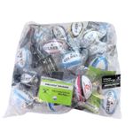 Gilbert Rugby Ball Keyring Mixed Joblot X25 Balls Mixed Teams New 