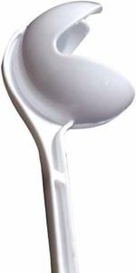 Side Arm Cricket Ball Thrower Leather Ball Thrower ( White )
