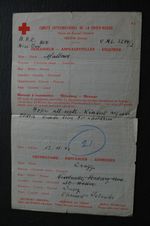 Jersey Red Cross 1940 message to St Helier with reply on back