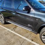 BLACK SILVER SIDE STEPS FOOT RAILS ALUMINIUM RUNNING BOARDS FOR BMW X5 F15 14-18