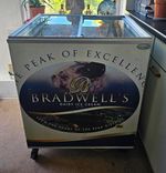 Interlevin Commercial Ice Cream Deep Chest Freezer Flat Glass Lid Bradwell's