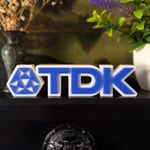 TDK - Classic Audio / Cassette Logo Display Model *Free UK Postage*