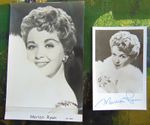 Marion Ryan Signed and Promotional vintage black & white photographs