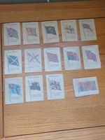 Kensitas silk flag cards british empire 1930s