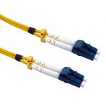 OS2 Fibre Optic Patch Cable LC-LC Single-Mode Network Lead UPC 9/125µm Duplex