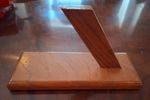 Display Stand Luger P08 ww1 ww2 Wood Cherry USA Hand Crafted Militaria relic