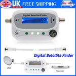Digital Satellite Signal Finder Strength Meter LED Display Buzzer with Compass