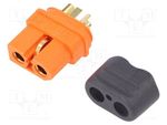 Connector For DC Power Supply XT60 Female Pin: 3 Solder XT60 I-FDC Connector
