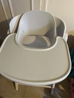 Cybex Click Fold 3in1 Set All White Highchair Baby Feeding Seat Bundle Adjusting