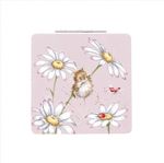 Wrendale Oops A Daisy Field Mouse Compact Mirror and Illustrated Display Box