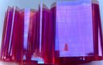 Angelina Crystalina Rainbow Iridescent Heat-Fusible Film 5m - FLAMENCO PINK