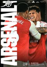 Arsenal v Everton 14/3/2026 programme + poster - Dowman youngest P.L. goalscorer