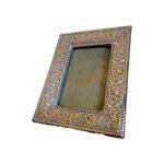 Antique Edwardian Sterling Silver Photo Frame Birmingham 1903 GC & Co