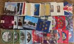 Royal Mint UK Annual BU UNC Uncirculated Coin Sets 1982-2004 £1 50p Choose Year