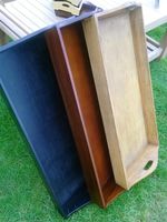Mahogany Serving Tray (pack of 2)
