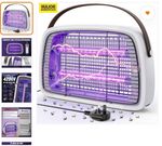 Electric Fly Zapper 4200V High Voltage with 12W UV Light and Handle – One Size