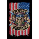 Guns N Roses 'USA Flag' Printed Flag - NEW textile poster