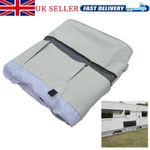 ADJUSTABLE CARAVAN DRAUGHT SKIRT WITH STORAGE POCKET 600CM MAX LENGTH 60CM DEPTH