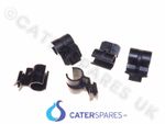 RATIONAL COMBI OVEN DOOR DRIP TRAY CLIPS P/N 50.00.296 ALL MODEL 5 PACK