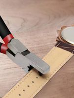 1Pc Leather Hole Punch Tool Belt Hole Puncher Watch Strap Fabric DIY Craft Punch